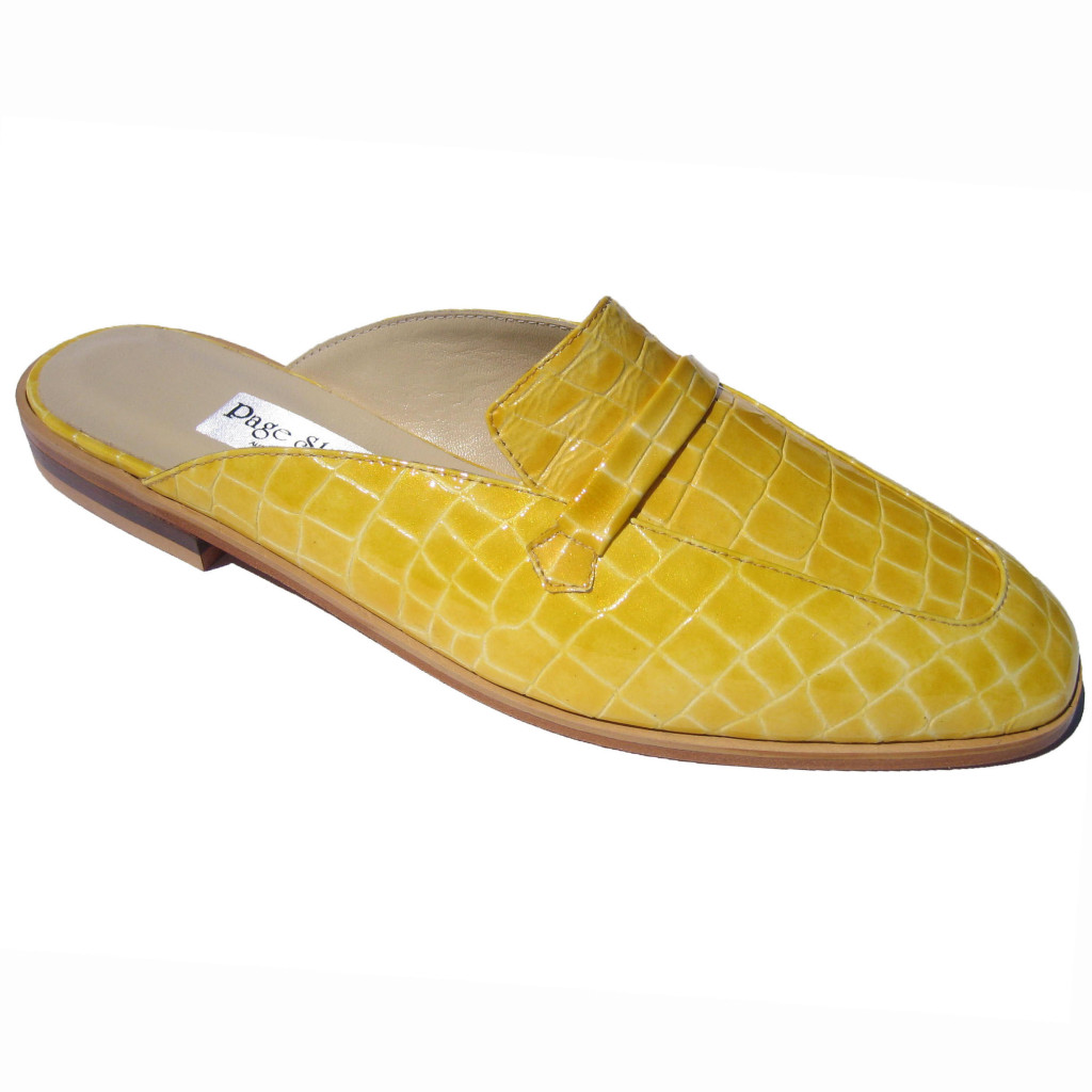 05 Mal + Carla Yellow Gl Croc