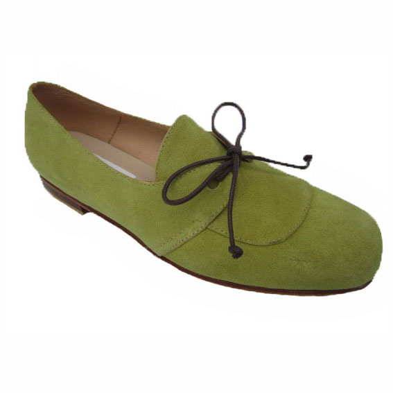 Angus + Carla Dirty Lime Suede