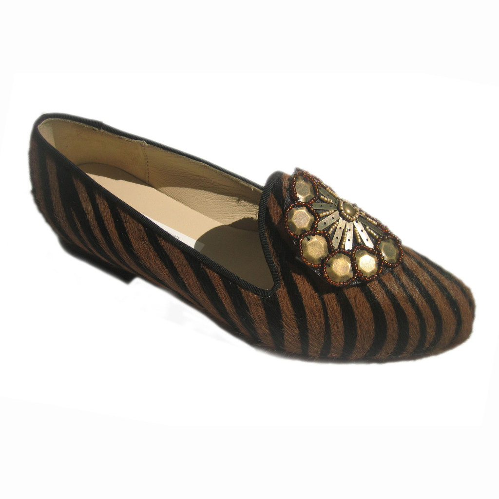 Sheila + Carla Zebra Blk Suede + Aztec