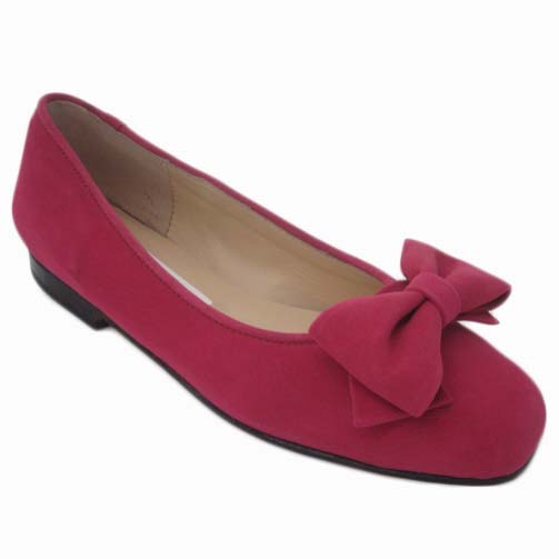 Margot + Carla Rose Suede + Piping + Ginney Bow