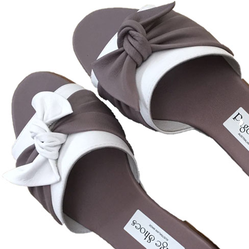 Gabe Toes taupe white sq